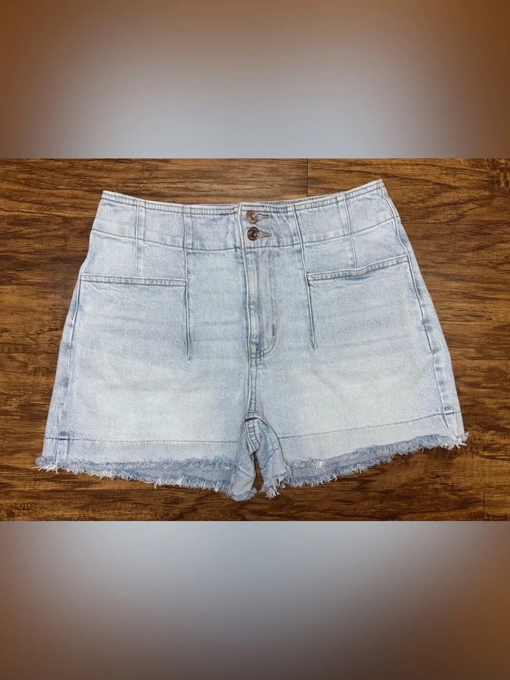 M. Jeans by Maurices High Rise A-Line Shortie Shorts Size 10